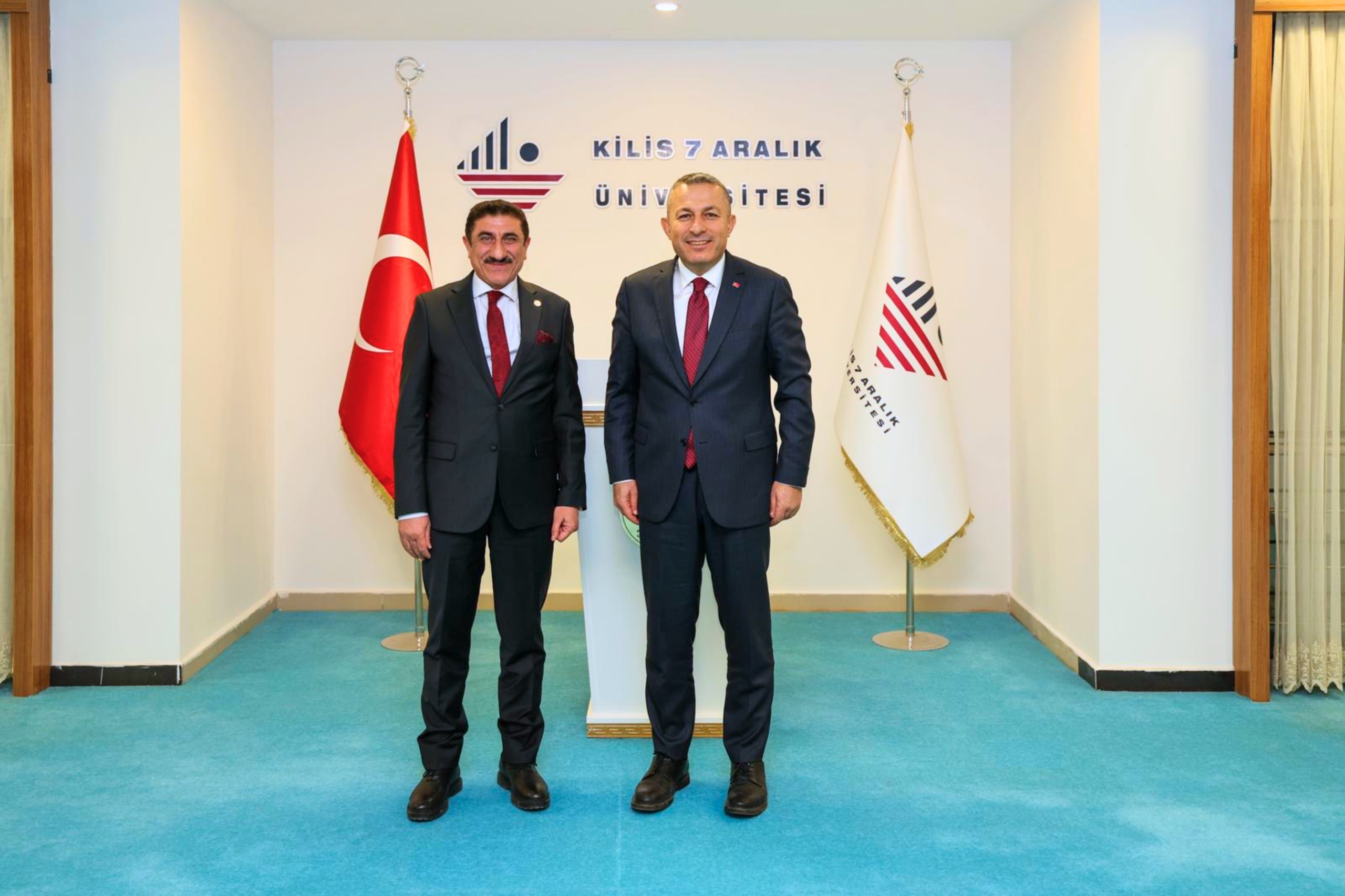 Vali Şahin’den Rektörümüz Akman'a Veda Ziyareti